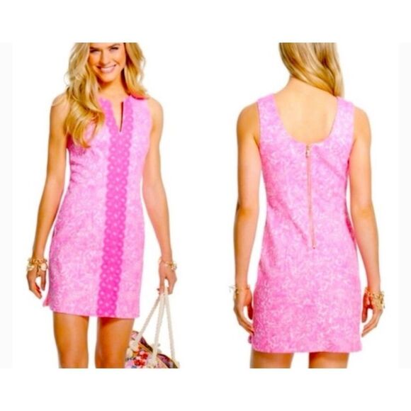 Lilly Pulitzer X Target pink see ya later sheath dress 4 - Picture 1 of 12